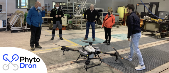 Baskegur estudia el uso de drones para trabajos de sanidad forestal en el marco del proyecto GO Phytodron