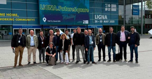 Baskegur encabeza una misión agrupada a Ligna (Hannover), la gran cita de la carpintería y la transformación de la madera en Europa